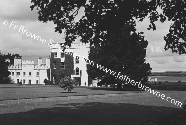 GLIN CASTLE  FROM LAWN SOUTH EAST